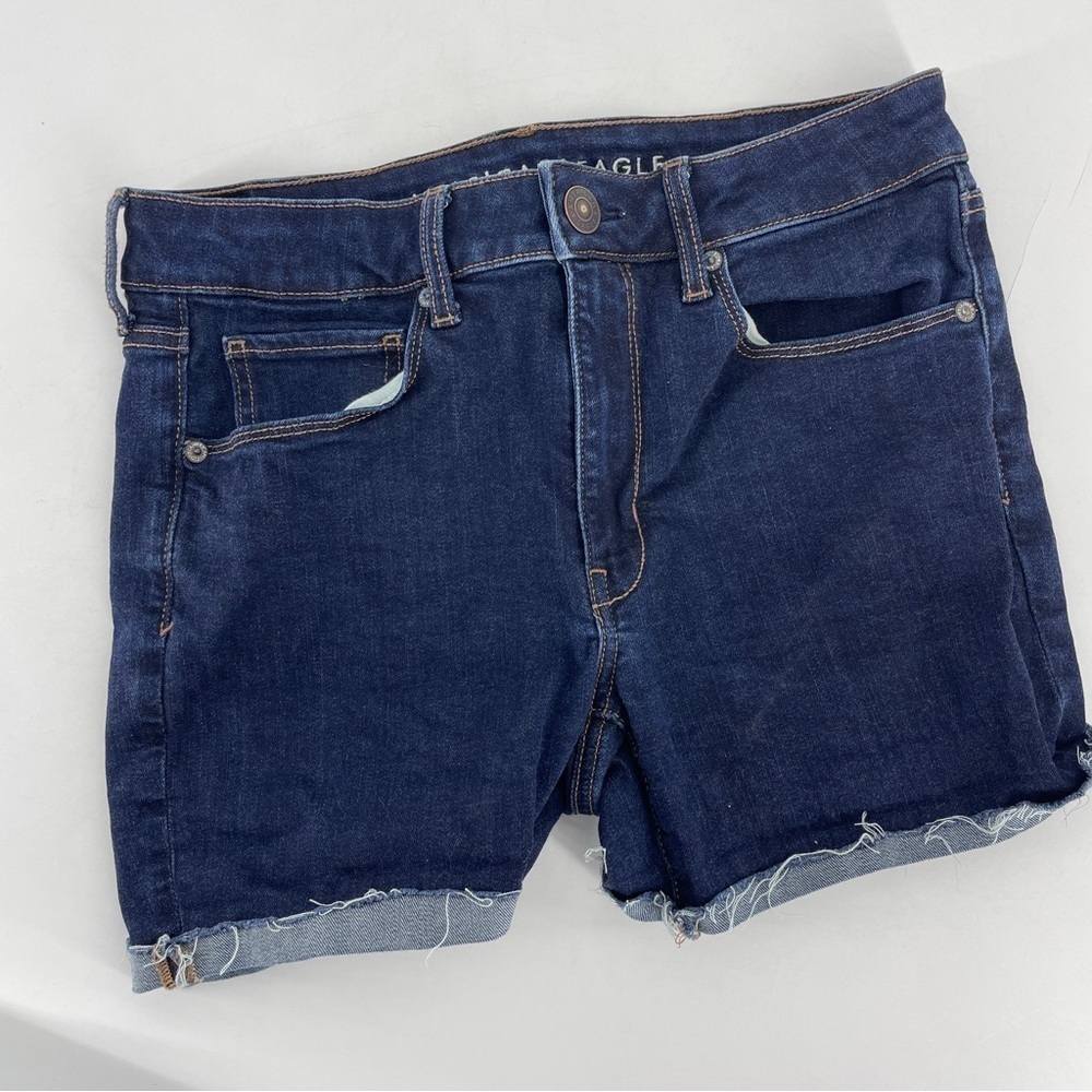 American Eagle Skinny Hi Rise Shorts 6 X Long